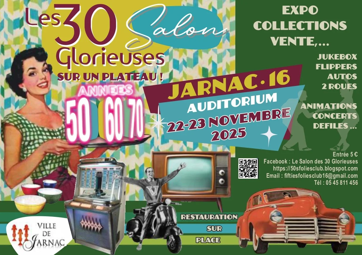 Salon les 30 Glorieuses sur un plateau