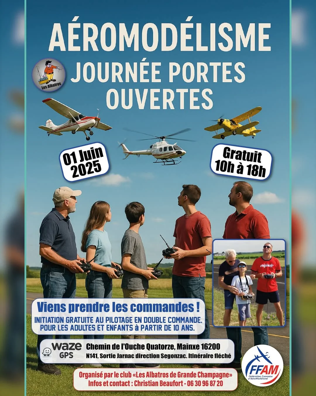 Aéromodélisme portes ouvertes