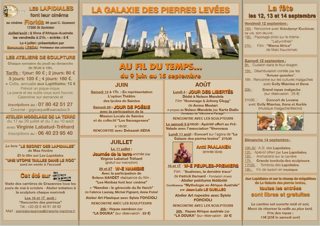Programme Au fil du temps