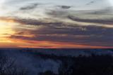 Soleil couchant sur la Charente